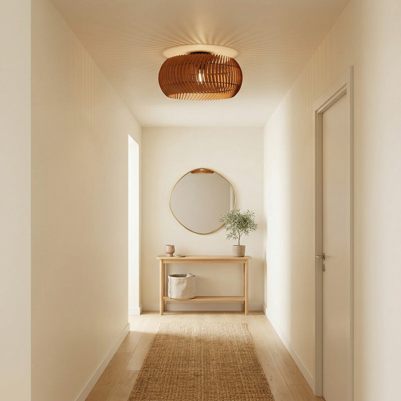 Deckenleuchte Holz Flur – gleichmäßiges warmes Licht für einen stilvollen Eingangsbereich